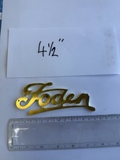 Foden Steam Lorry Badge 4 1/2"