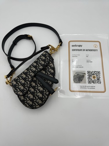 Dior oblique mini saddle - oblique,