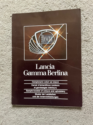 Lancia gamma berlina colour - lancia,