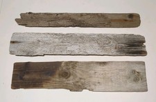 50-55cm Driftwood thick flat Pieces 3x Art Craft Sculpture Decor i205