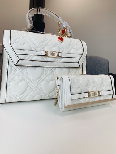River island white quilted - white,