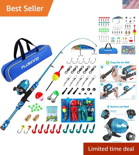 Telescopic fishing rod and - rod,