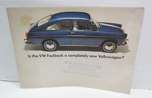 Volkswagen fastback vintage - volkswagen, vw