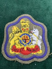 Cloth Rank Badge - Royal Arms