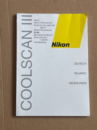 Nikon coolscan iii - nikon,