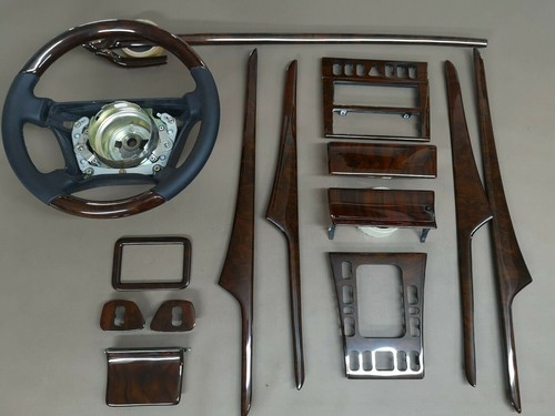 Mercedes w210 wood trim - , set