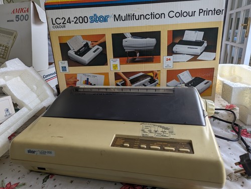 Vintage star dot matrix - vintage,