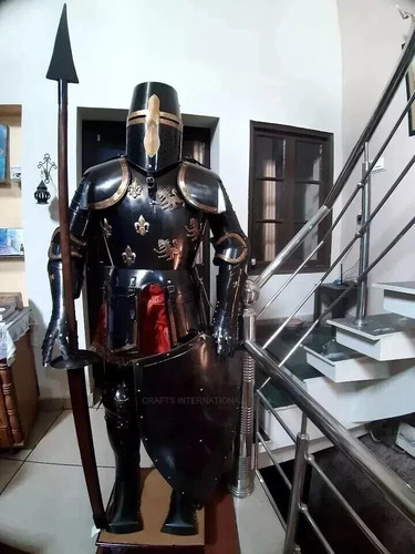Medieval armor suit crusader - armor,