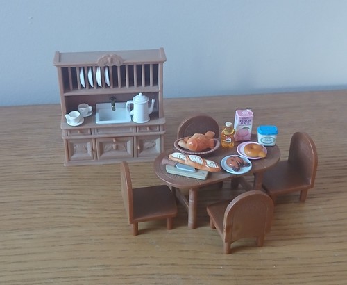 Sylvanian families kitchen - sylvanian,