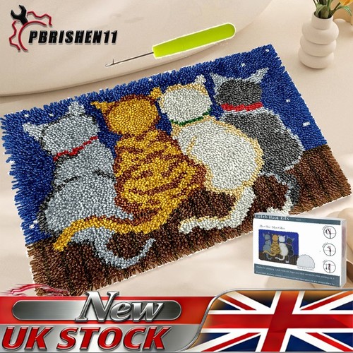 Embroidery carpet latch hook - carpet,