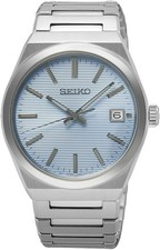 Seiko Mens Watch with Blue