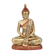 Gold Sitting Buddha Statue to