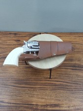 Cowboy Western Die-Cast Metal Cap Toy Gun W/ Holster No Belt 