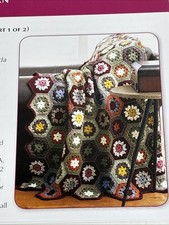 Hexagon Blanket Crochet Pattern Cards Pages