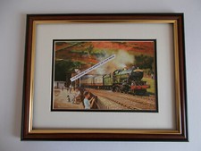 RAILWAY PRINT BY PHILIP D HAWKINS - CORNISH RIVIERA EXPRESS