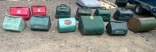 Lawn mower grass boxes - boxes, big