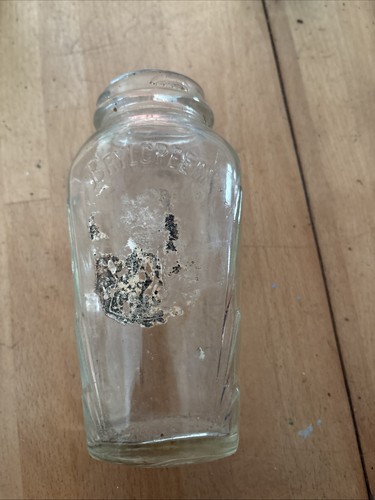 Vintage brylcreem glass - ,