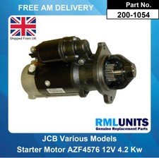 Starter Motor Fits JCB TM310S