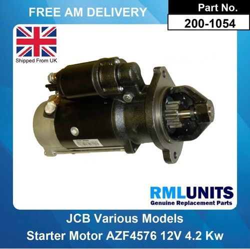 Starter motor fits - fits, tm310s