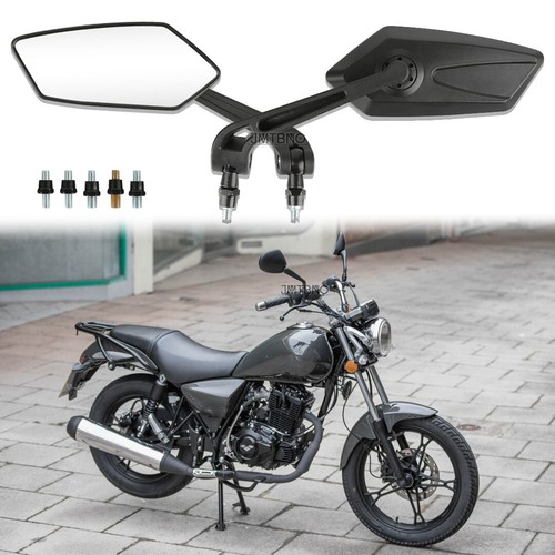 Motorcycle side rear view - side,