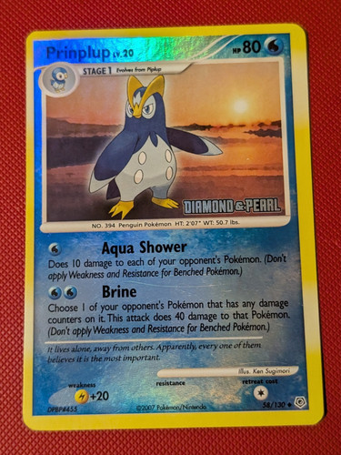 Pokemon tcg prinplup - pokemon,