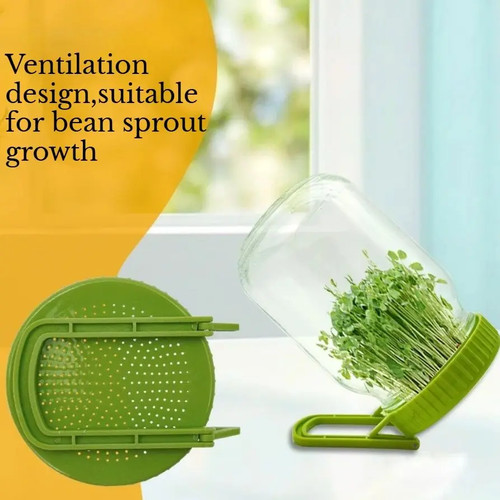 2pcs plastic seed sprouter - sprouter, lid