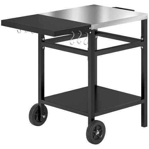 Bbq trolley with stainless - trolley,