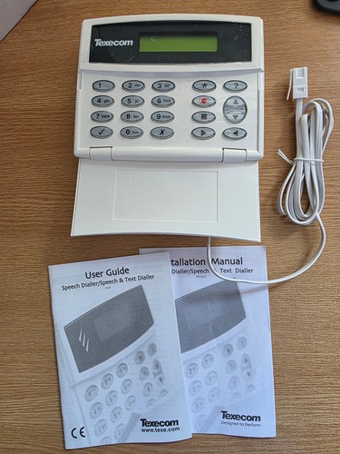Texecom speech text - text, dialer