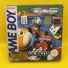 NINTENDO GAME BOY - MICRO MACHINES (BOXED & COMPLETE)   
