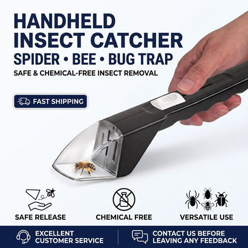 Handheld insect catcher spider - insect,