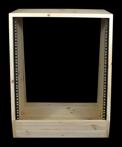 Solid pine 12u angled inch - solid,