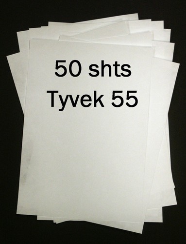Tyvek 55gm pack of 50 - 55gm,