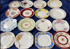 Pretty Side Plates Floral Vintage Weddings Cafes Tea Parties Sold Individually