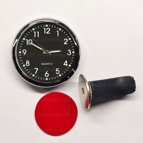 Luminous black quartz - quartz, clock