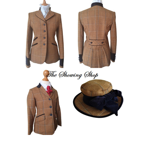 Equetech studham mustard - studham, tweed