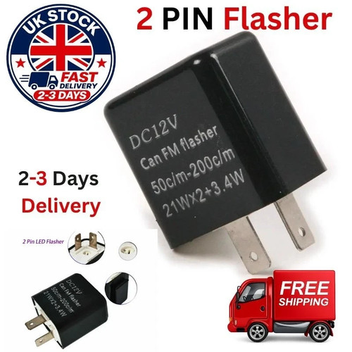 Motorcycle flasher relay - flasher, for