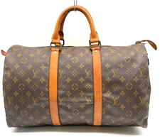 Auth Louis Vuitton Monogram Keepall 45 M41428 Boston Bag Hand Bag NS100521