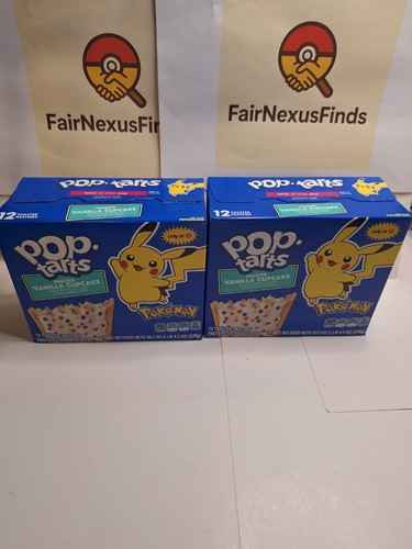 Pokemon pop tarts vanilla - 2x,