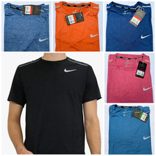 Men's Nike Miller Short Sleeved DriFit T Shirt Gym Performance Training Top