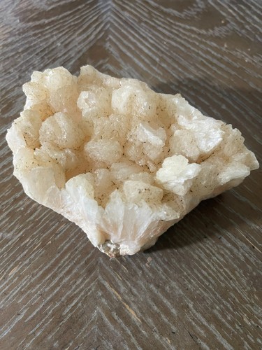 Peach stilbite zeolite - stilbite,