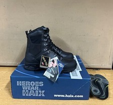 GENUINE HAIX MONDO BOOTS GORETEX LEATHER BLACK BRAND NEW !!! 8 UK - 9 US - 42 EU