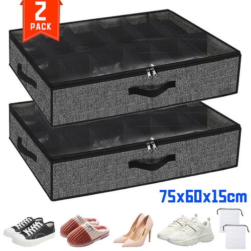 Under bed shoe storage - shoe,