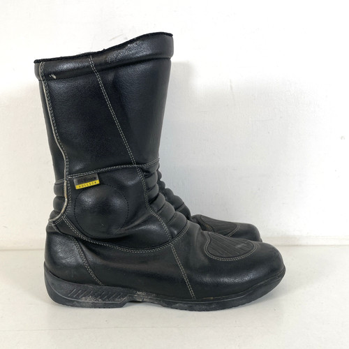 Bullson black leather shelltex - black,