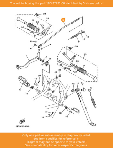 Yamaha rod brake - yamaha, rod,