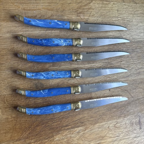 Brass laguiole set - of, six