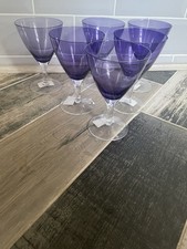 SET 6X 15.5CM AMETHYST PURPLE