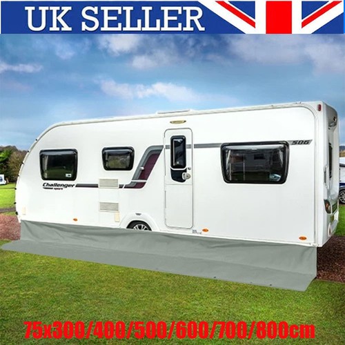 Caravan awning draught - awning,