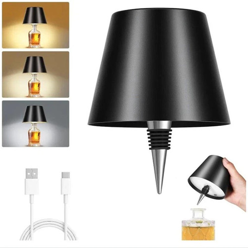 Wireless bottle lamp - bottle, wine