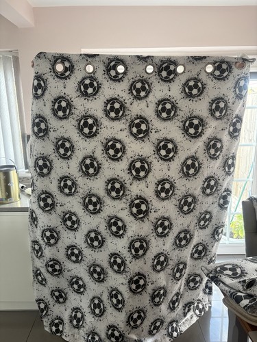 Football curtains and - football,