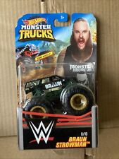 HOT WHEELS DIECAST MONSTER TRUCKS- WWE - Braun Strowman- 8/10 - Combined Postage